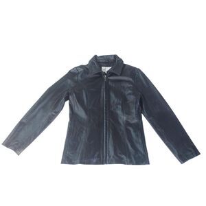 Worthington Women's Black Leather Jacket